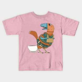 Tea Time Thief Kids T-Shirt